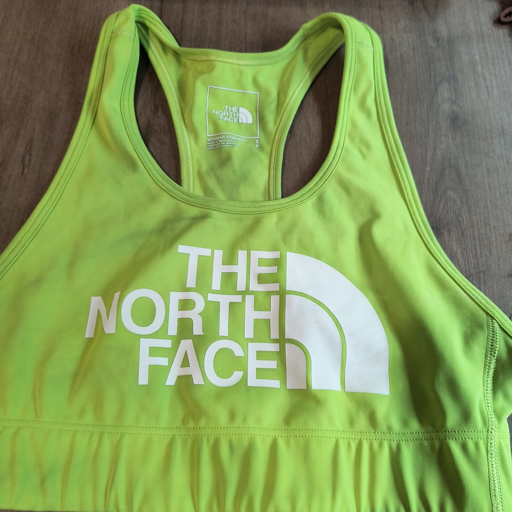 The North Face Neon Green Active Bra